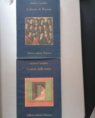 2 LIBRI DI ANDRÉA CAMILLERI Sellerio editore 