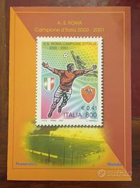 Folder Roma Campione d'Italia 2001