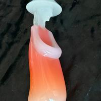 Scultura cinese Murano Archimede Seguso arancione