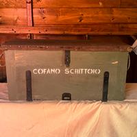 Baule cofano scrittoio vintage