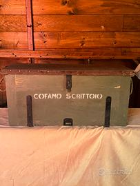 Baule cofano scrittoio vintage