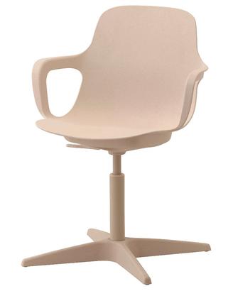 IKEA Sedia ODGER Girevole Da Scrivania  Beige