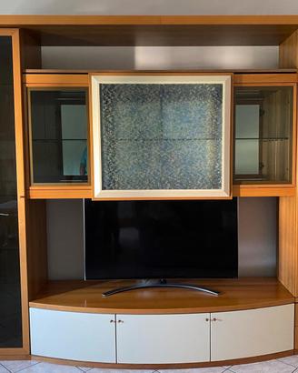 CREDENZA SOGGIORNO LEGNO MASSELLO 