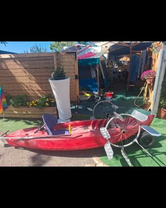 Canoa a pedaló