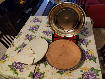 Forno ariete per pizza con biscotto