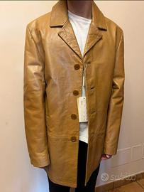 Cappotto/Giacca lunga in vera pelle