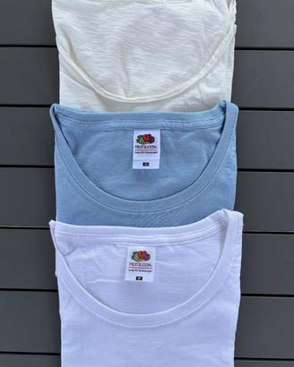 3 T-SHIRT DONNA TAGLIA M - NUOVE