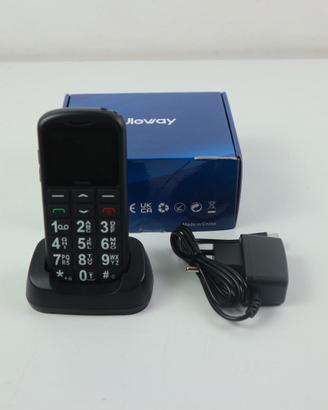 ULEWAY T180 BLACK TELEFONO CELLULARE PER ANZIANI N