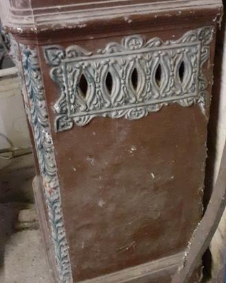 stufa terracotta modello Franklyn