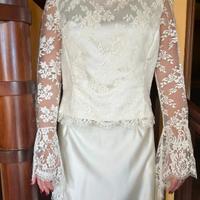 Abito da sposa due pezzi