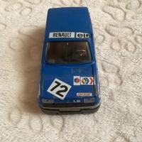 Modellino Renault 5 TL Rally Burago