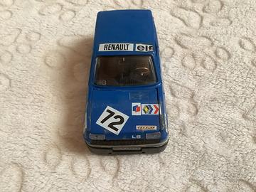 Modellino Renault 5 TL Rally Burago