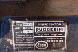 Motocoltivatore ruggerini 16cv