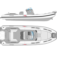 4XC HR100 by Ranieri Pack 2x Honda BF250 VTEC