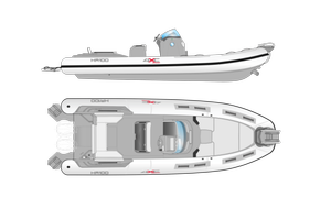 4XC HR100 by Ranieri Pack 2x Honda BF250 VTEC