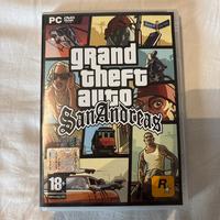 Grand theft auto san andreas pc dvd rom ita