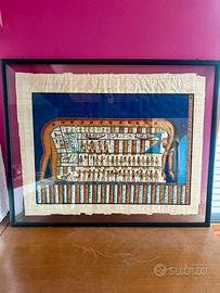 Quadro di un calendario egizio