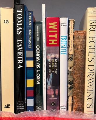 Lotto libri Architettura Arte e Design