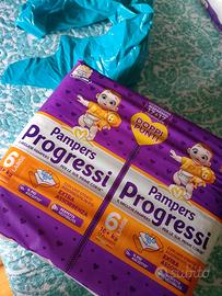 34 pannolini Pampers Progressi 
