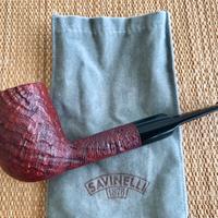 Savinelli Punto Oro 114 EX, Billiard sabbiata.,