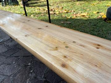 N.2 Tavoli e n.4 panche birreria mai usati!