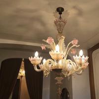 Lampadari in vetro di Murano anni '80