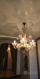 Lampadari in vetro di Murano anni '80