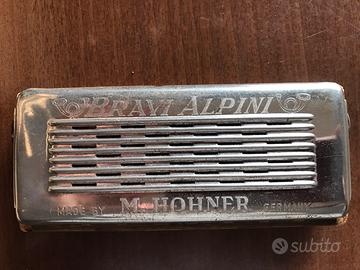 Armonica a bocca hohner bravi alpini