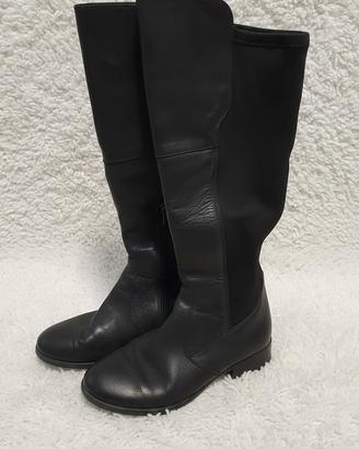 Stivali al ginocchio Igi&Co neri in pelle