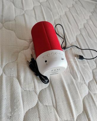 Cassa Bluetooth Portatile PANTONE Rossa