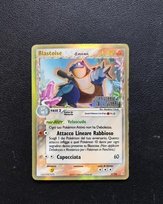 Blastoise Delta Specie Stamped - Carte Pokemon 