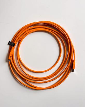 Cavo Tether Tools USB 3.0 a USB-C 4,60m orange