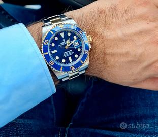Rolex 126613LB Submariner Date acciaio oro