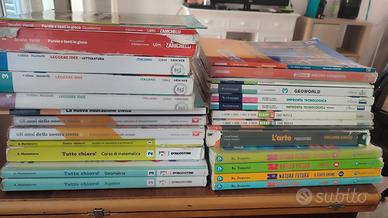 libri prima seconda e terza media