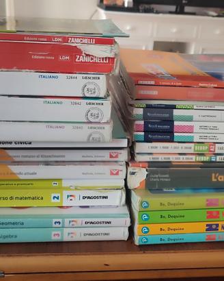 libri prima seconda e terza media