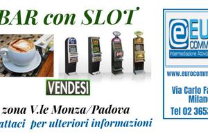 048/25 BAR tavola fredda con SLOT zona V.le Monza