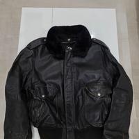 GIUBBINO IN PELLE VINTAGE ANNI 80 SCHOTT  N.Y.C