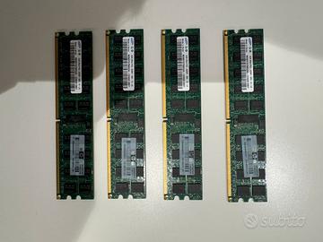 Ram ddr3 per server 4x2gb ( totale 8gb )