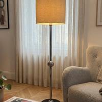 Lampada da Terra Vintage Space Age - Cromata