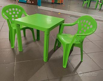 Tavoli e sedie per ludoteca