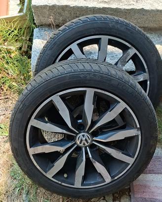 cerchi con gomme vw golf