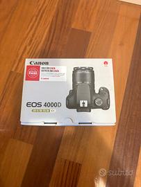 Fotocamera Canon 4000d Kit con obiettivo