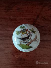 Scatolina  tonda in porcellana  Ungherese