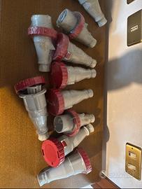 Stock 10 Spine e Prese Industriali PLUSO 32A 380V
