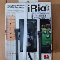 IK Multimedia iRig Stomp Pedalino iPod iPad iPhone