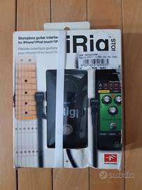 IK Multimedia iRig Stomp Pedalino iPod iPad iPhone