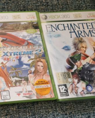 Enchanted arms e doa xtreme beach xbox 360