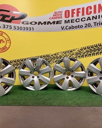4 Cerchi Lega 16 pollici canale 7,5J Volkswagen