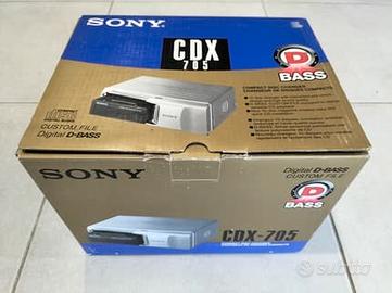 NUOVO Imballato Sony CDX-715 MAI USATO 