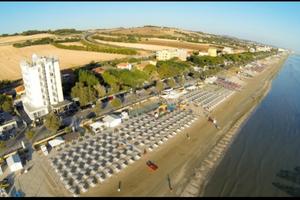 Direttamente in spiaggia di velluto